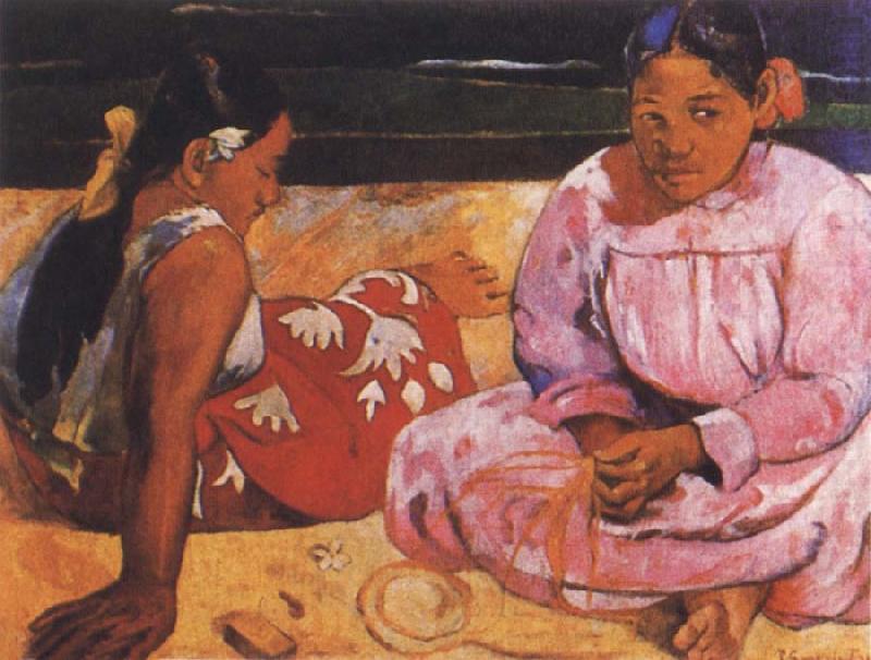 Tahitian Women, Paul Gauguin